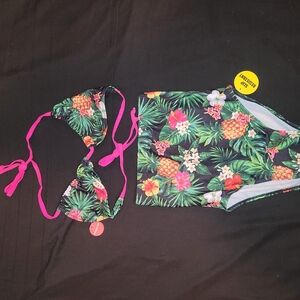 Tropical Floral Bikini Set